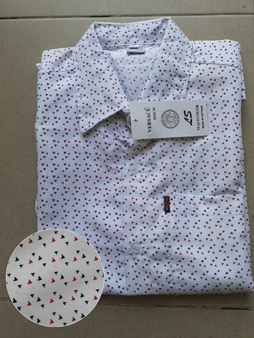 Áo sơ mi nam ngắn tay trung niên