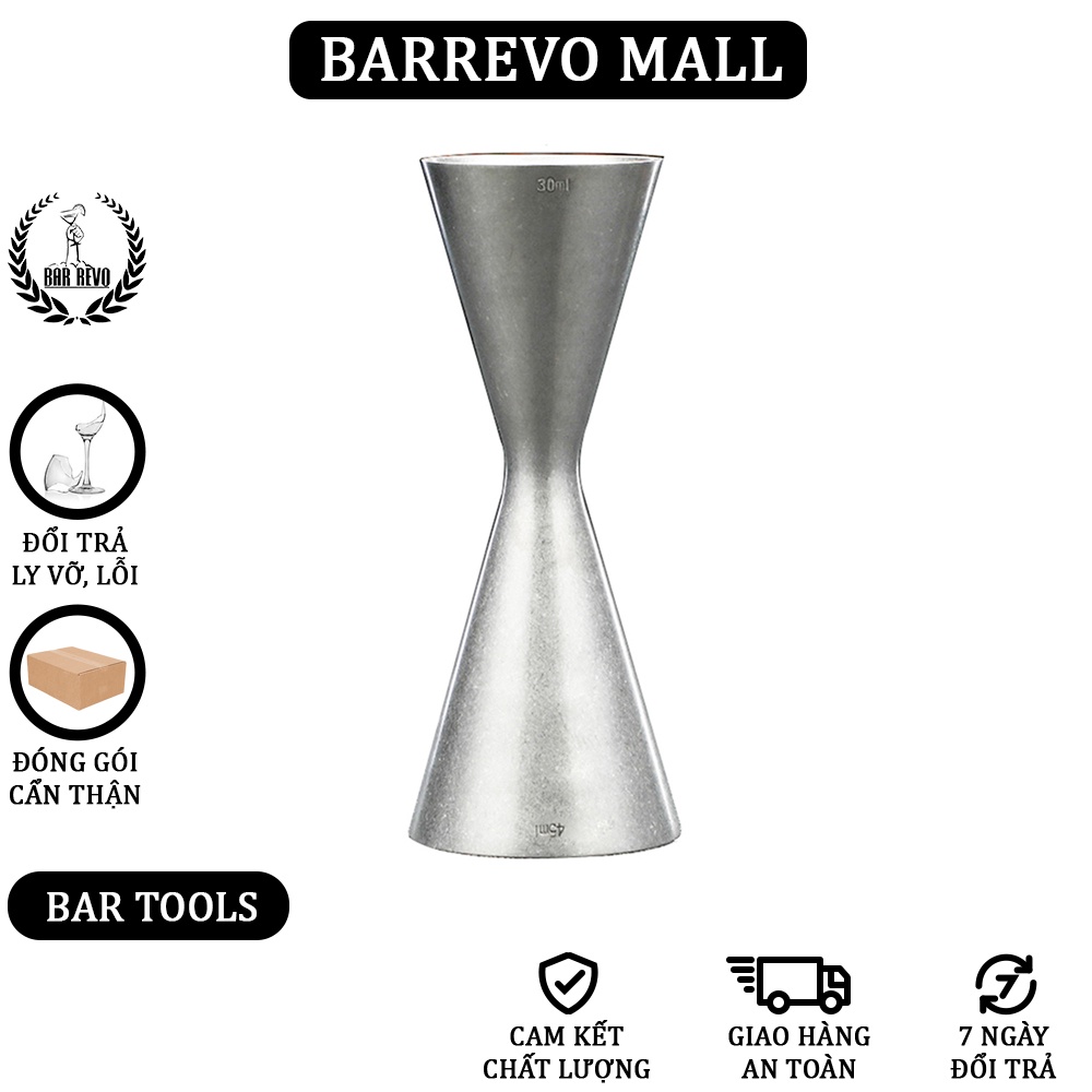 Smart Jigger - Jigger Liền Thân - Dụng cụ bartender