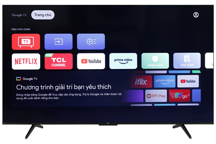 Google TV TCL 4K 55 inch 55P79B Pro (Model 2024) + Tặng thêm 01 bộ khung treo tường