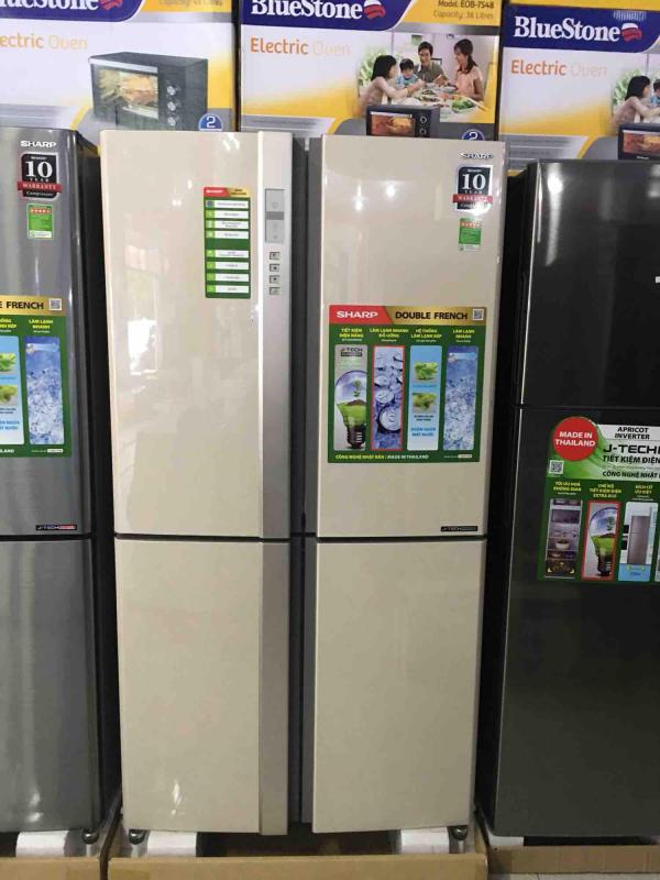 Tủ lạnh sharp invester 626L SJ-FX630V-BE (hàng thái lan mới 100% - BH 1 N chính hãng tại nhà)