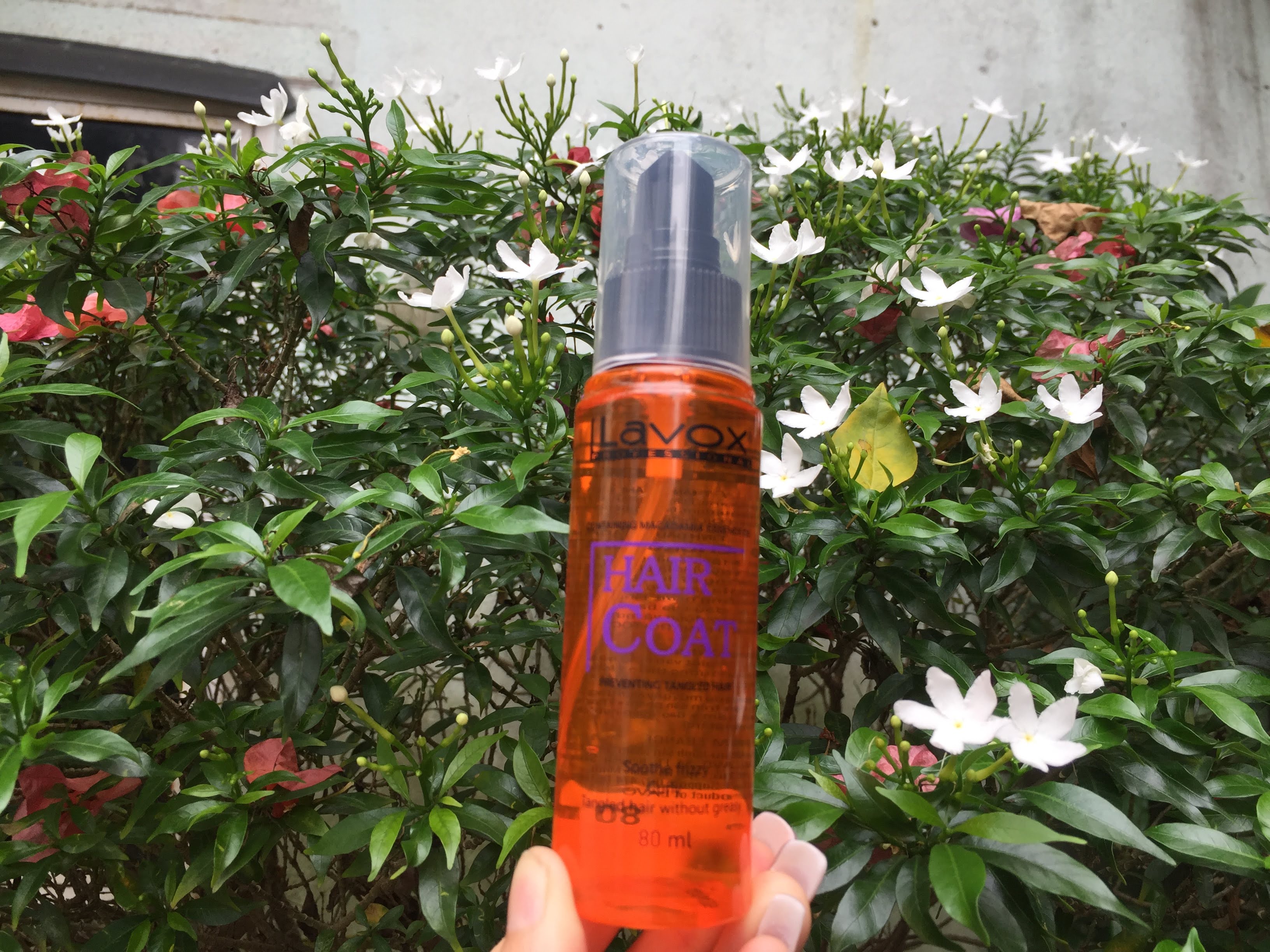 Chai xịt Dầu bóng tóc Lavox 80 ml