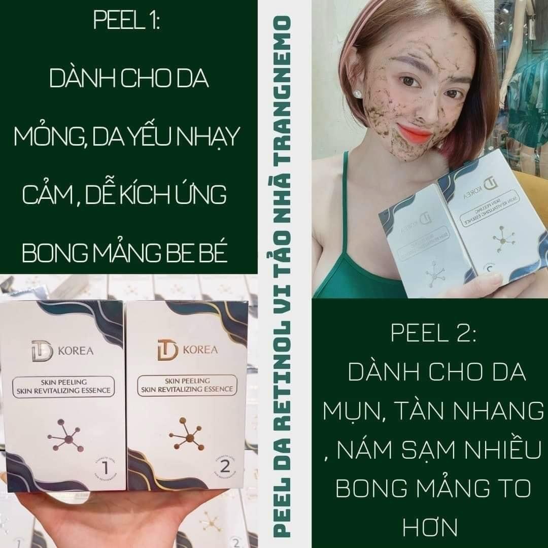 peel da mặt sinh học trang nemo - Peel da vi tảo trang nemo