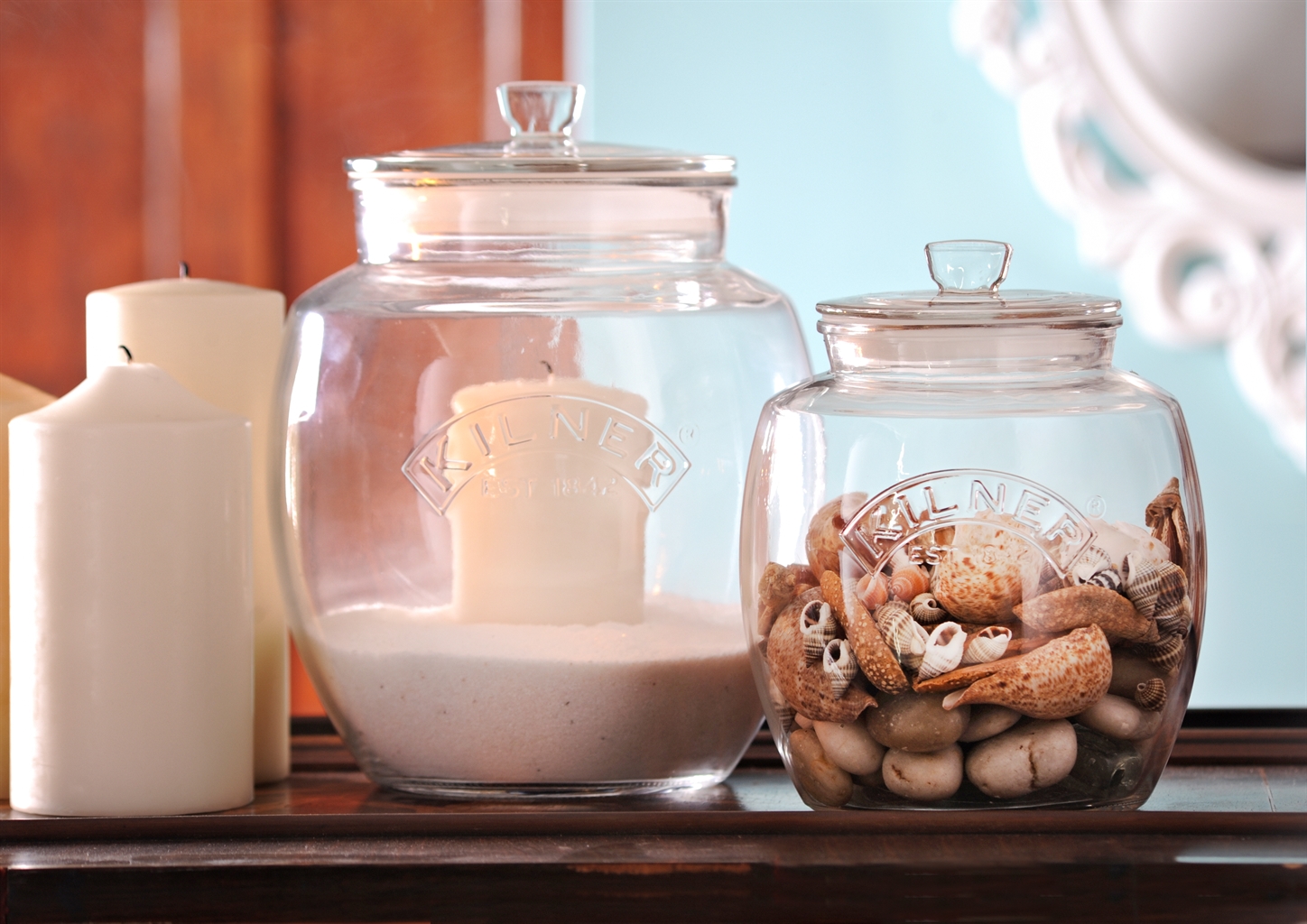 HŨ THỦY TINH BẢO QUẢN THỰC PHẨM KILNER 500ML