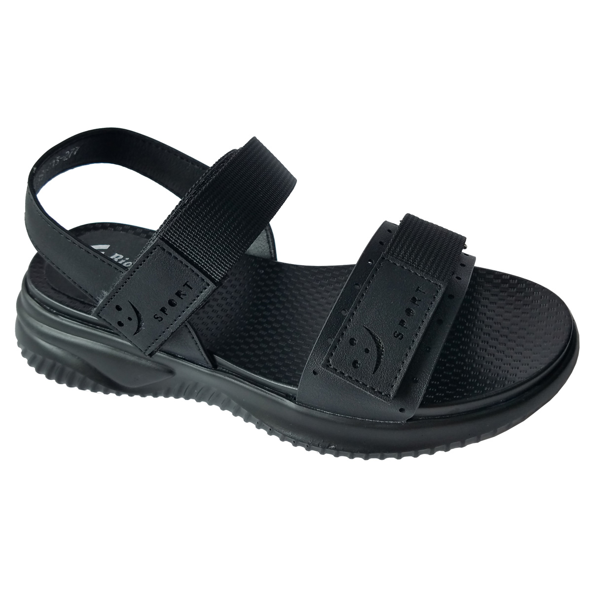 Giày sandal nữ da bò thật bigben cao 4,5cm sdn85