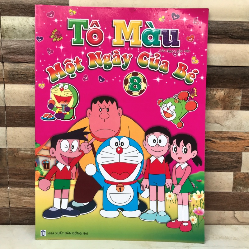 Tập tô màu cho bé dorremon [ VPP Trí Nhân ]