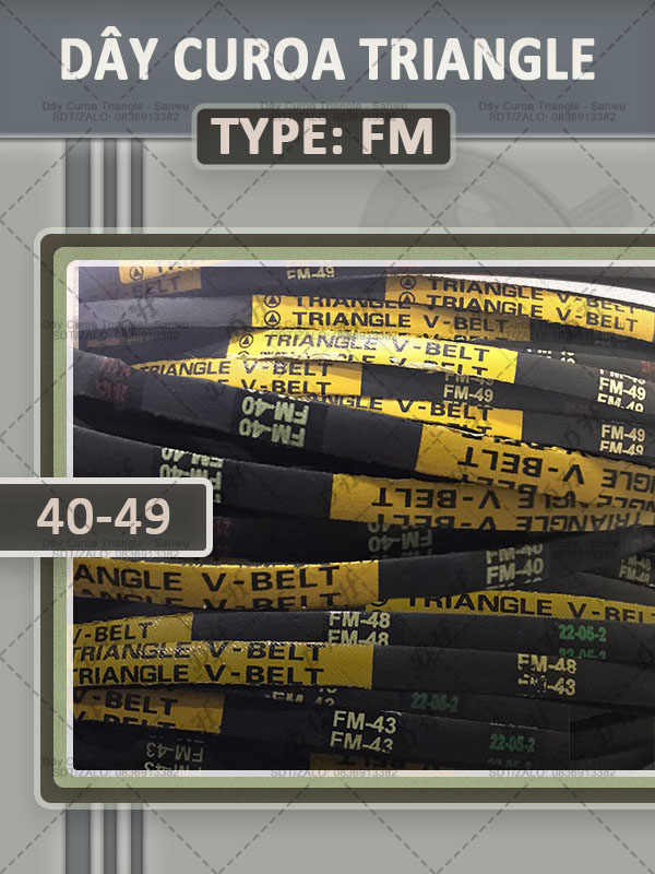 Curoa wire (courts)-Triangle-FM-40-49