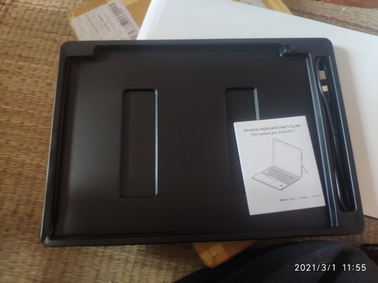 Bàn phím hít nam châm (mới 100% không phải chính hãng, có combo led)cho Microsoft Surface Pro 3,4,5,6,7