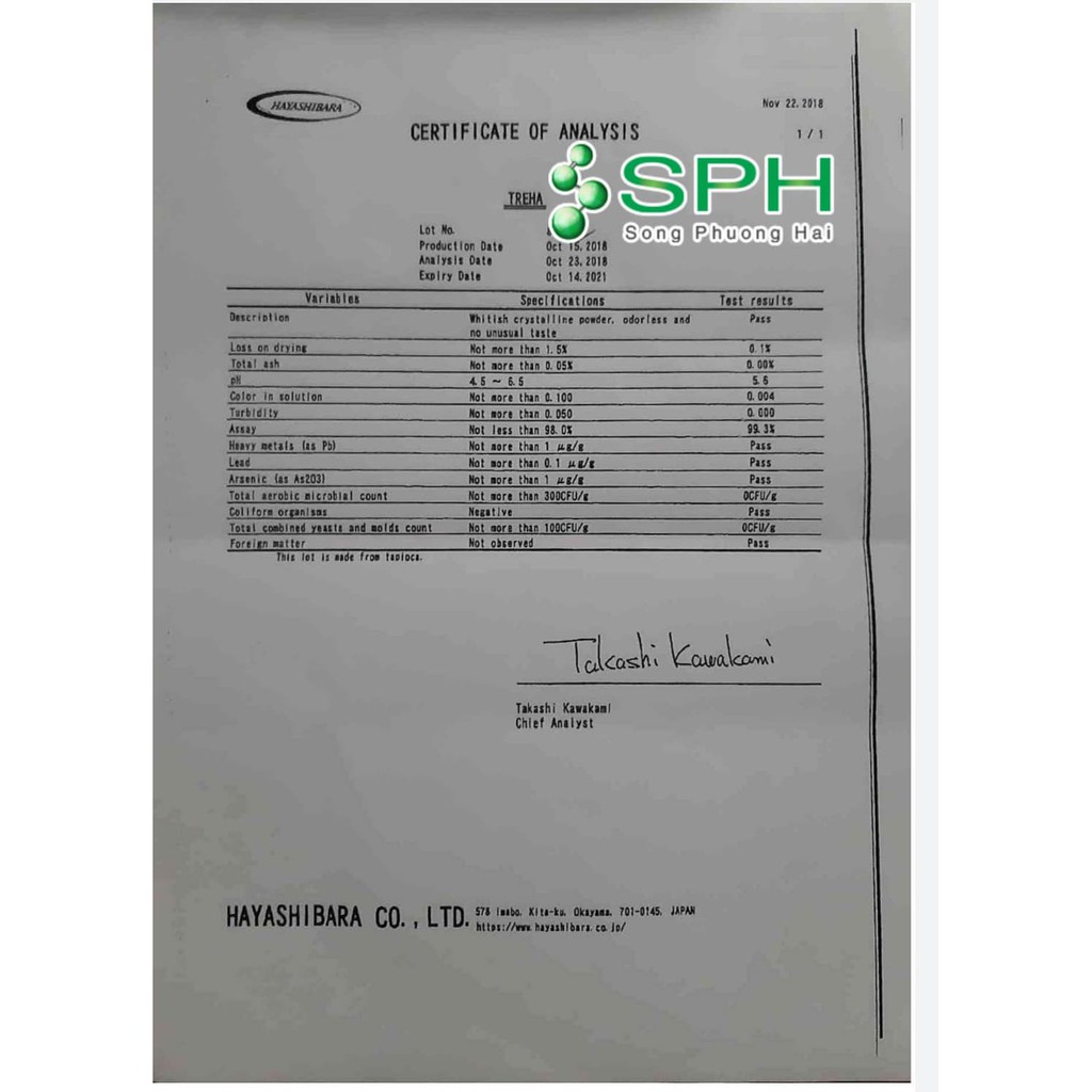 1 KG Đường tảo Trehalose