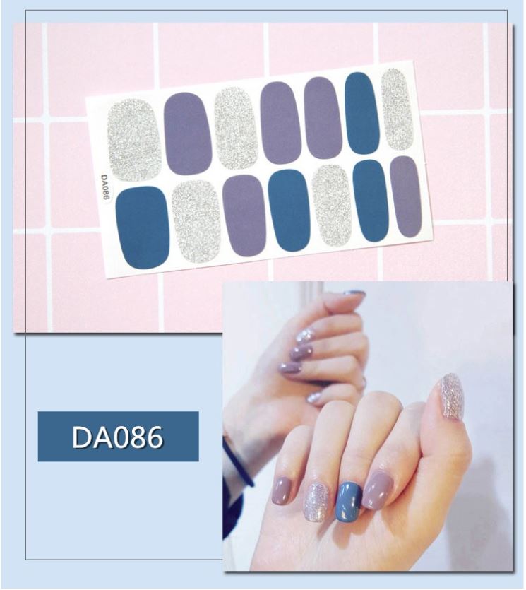 Bộ sticker dán móng tay trang trí 3D kháng nước bền chặt - P2