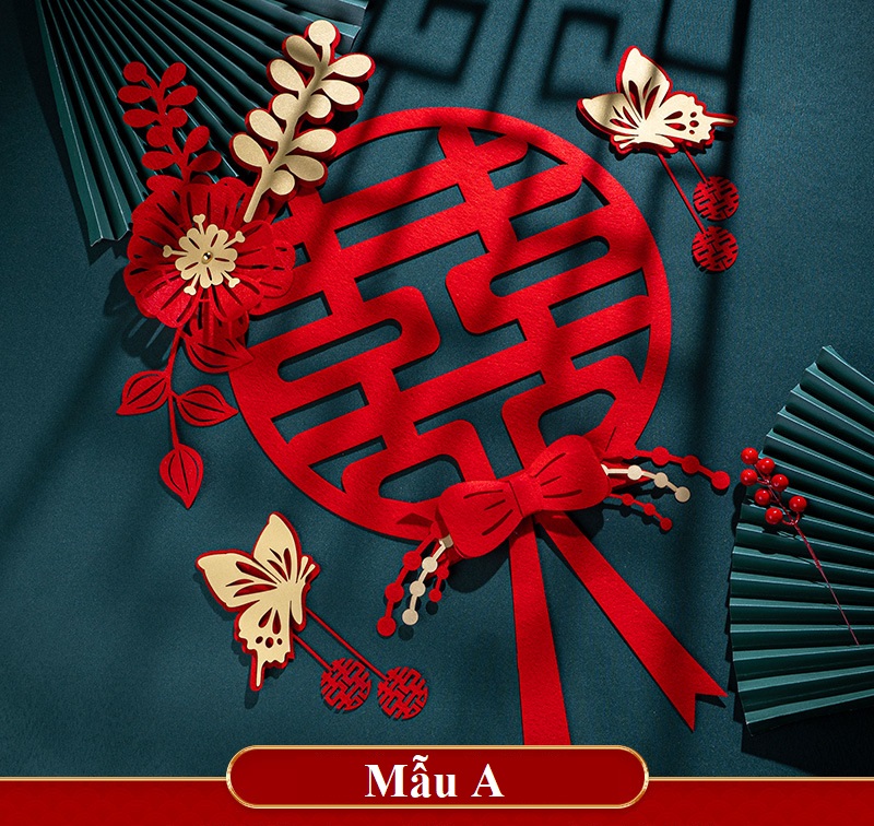 Set trang trí cửa phòng cưới