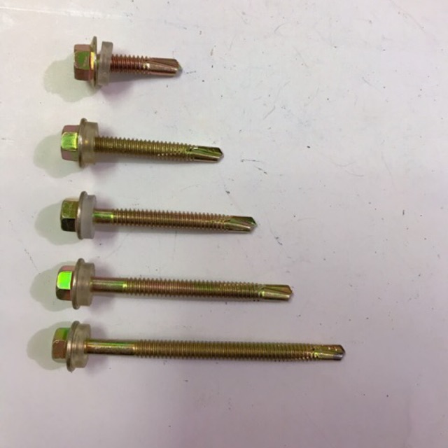 200 CON VÍT BẮN TÔN SẮT ĐẦU LỤC GIÁC 2F5 - 7F5