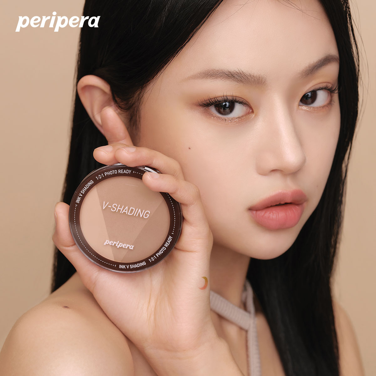 Phấn Tạo Khối Và Bắt Sáng Peripera Ink V Shading 9.5g