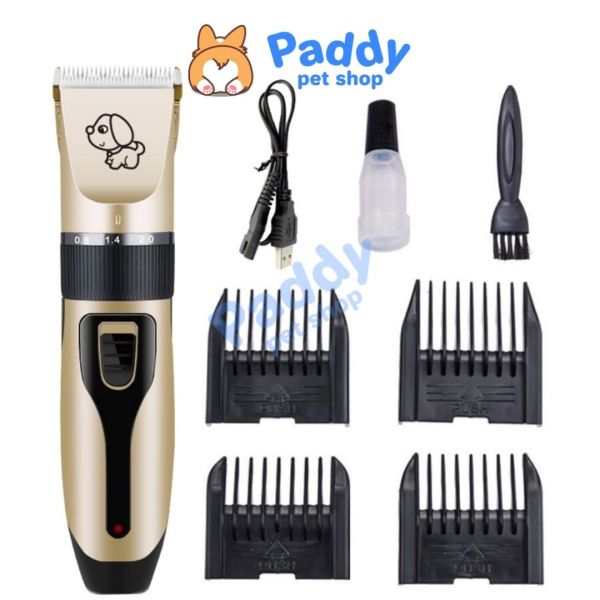 high quality Set Tông Đơ Sạc Điện 7 Món Cắt Tỉa Lông Chó Mèo Sweet Care