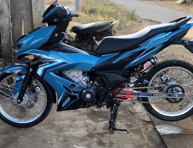 Tem rời winner x dán xe xanh hoặc xám - tem 3 lớp chất lượng - tặng kèm logo - ver 2