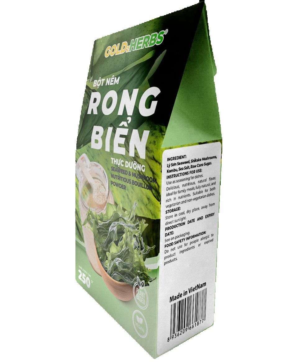 Bột Nêm Rong Biển Thực Dưỡng GoldzHerbs