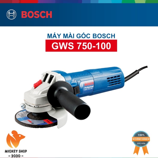 [CHÍNH HÃNG] Máy mài góc Bosch GWS 750-100