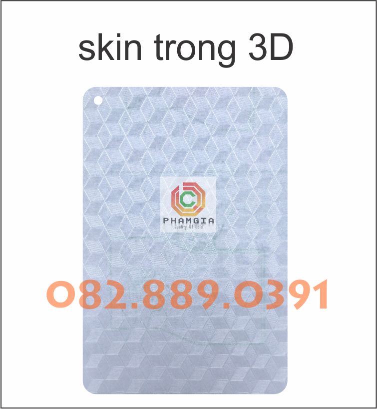 Miếng dán mặt lưng skin carbon iPad mini 2 3 4 5 (màn 7.9 inch)