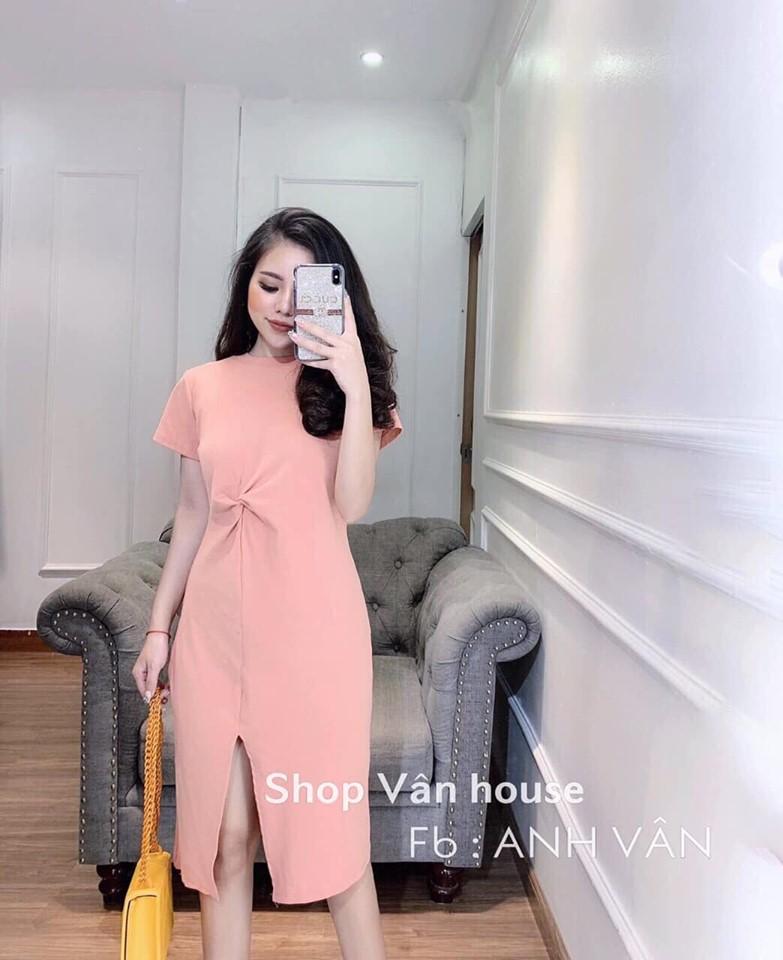 Váy xoắn eo xinh đẹp