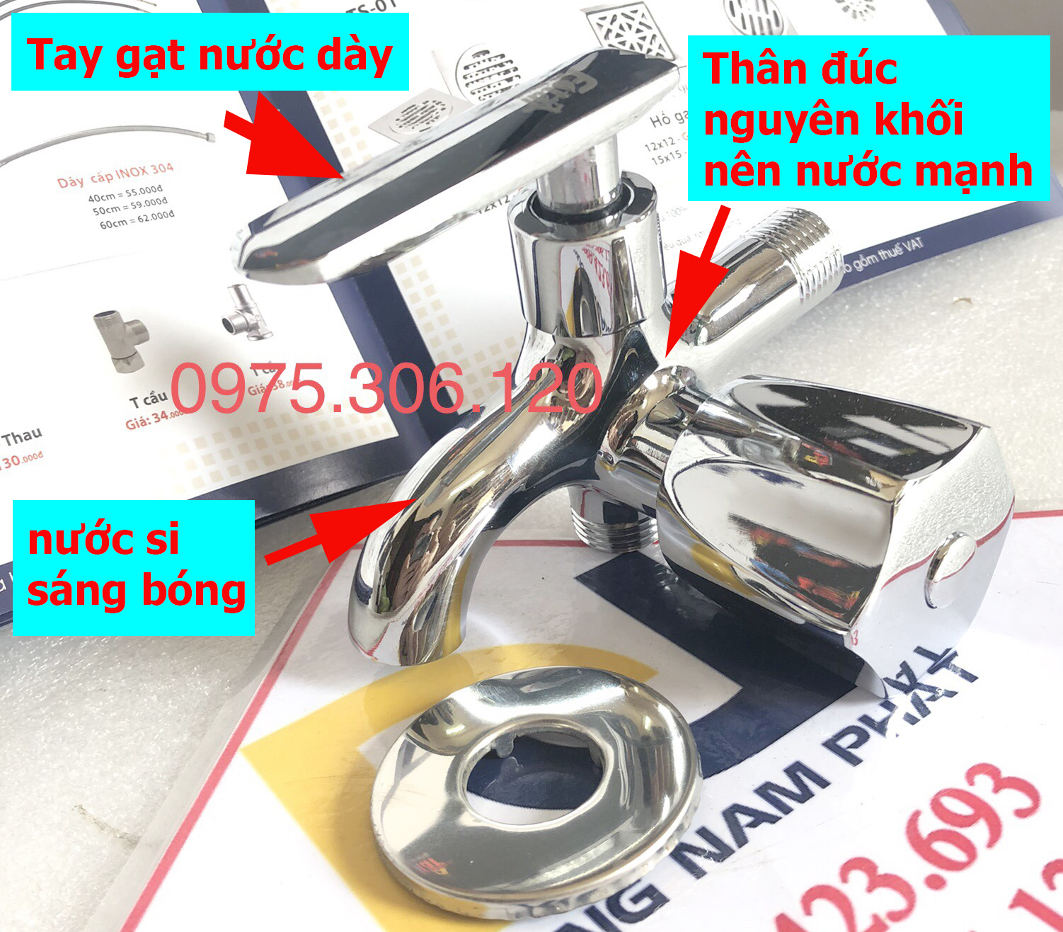 [HCM][LOẠI 1-HÀNG ĐÚC] Củ Sen Tắm Lạnh Vòi Hoa Sen F7003 Fotar Củ Sen Tắm Bóng chất liệu đồng thau mạ crome,lớp si 5 lớp sáng bóng chống han gỉ