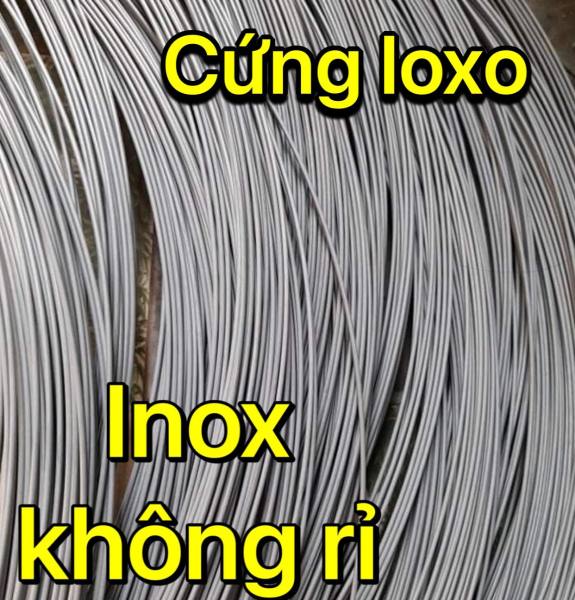 [HCM]0.5KG SỢI DÂY INOX 304 CỨNG LOXO KHÔNG RỈ [ NHIỀU SIEZ ]. INOX BẠC