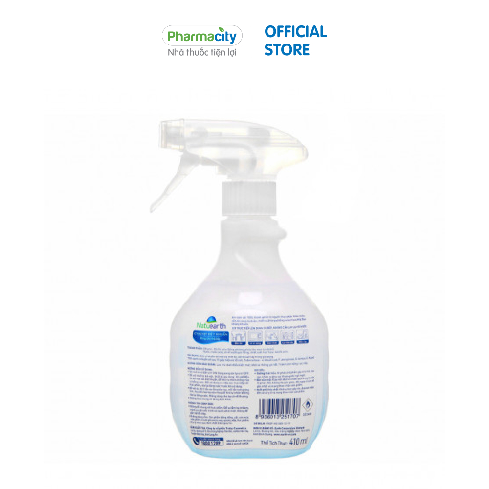 Xịt diệt khuẩn đa năng Natuearth Plus (410ml)