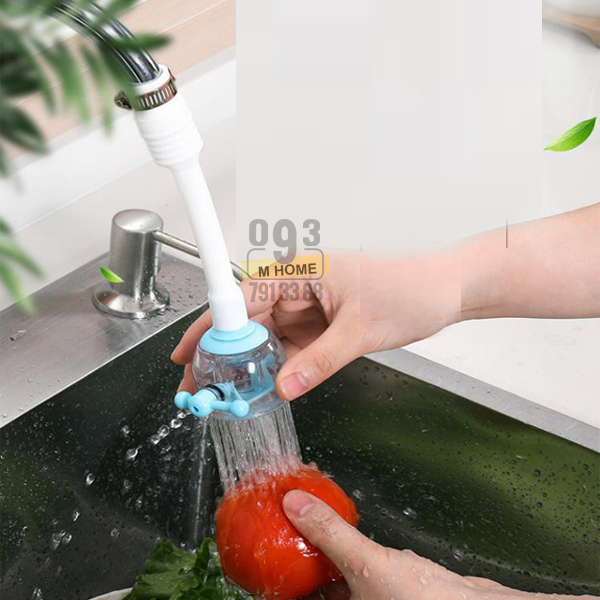 Đầu Vòi Rửa Chén Bát Xoay 360 độ Vòi Sen Nhựa