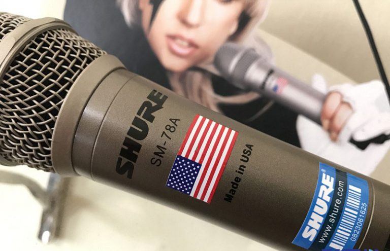 Micro có dây Shure SM 78A
