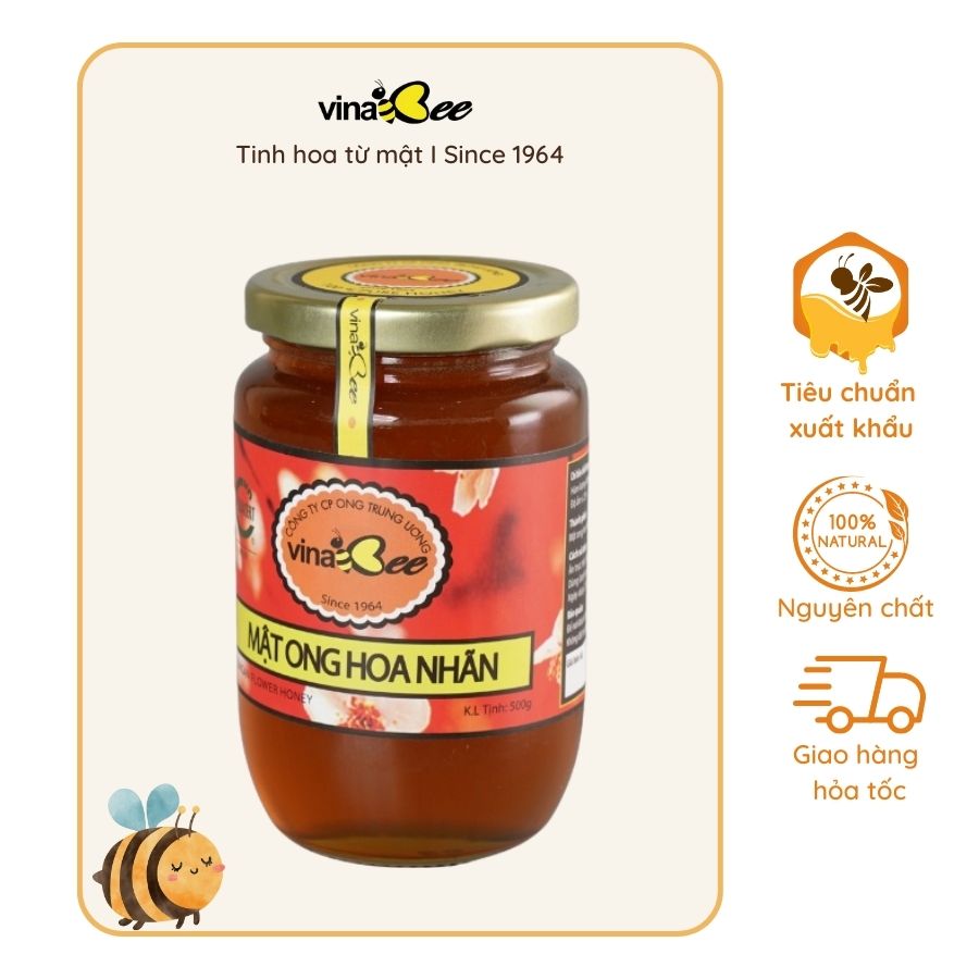 Mật ong hoa nhãn 500g