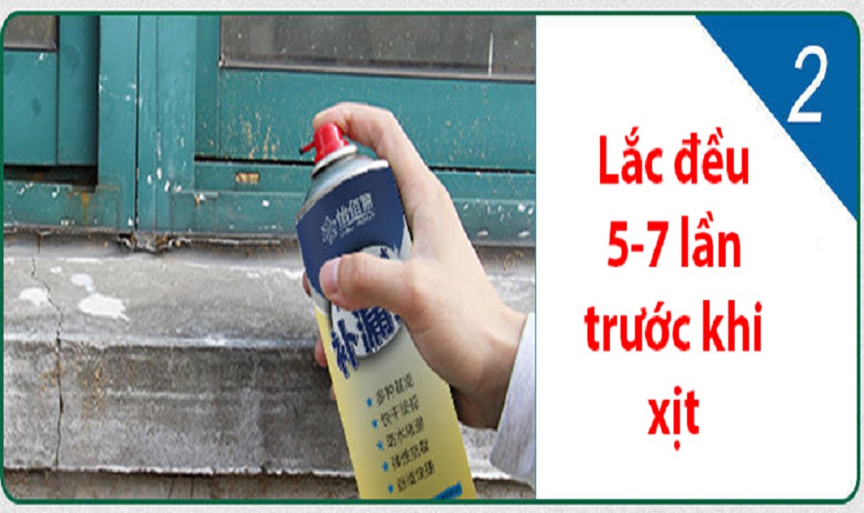 Bình sơn xịt chống thấm đa năng