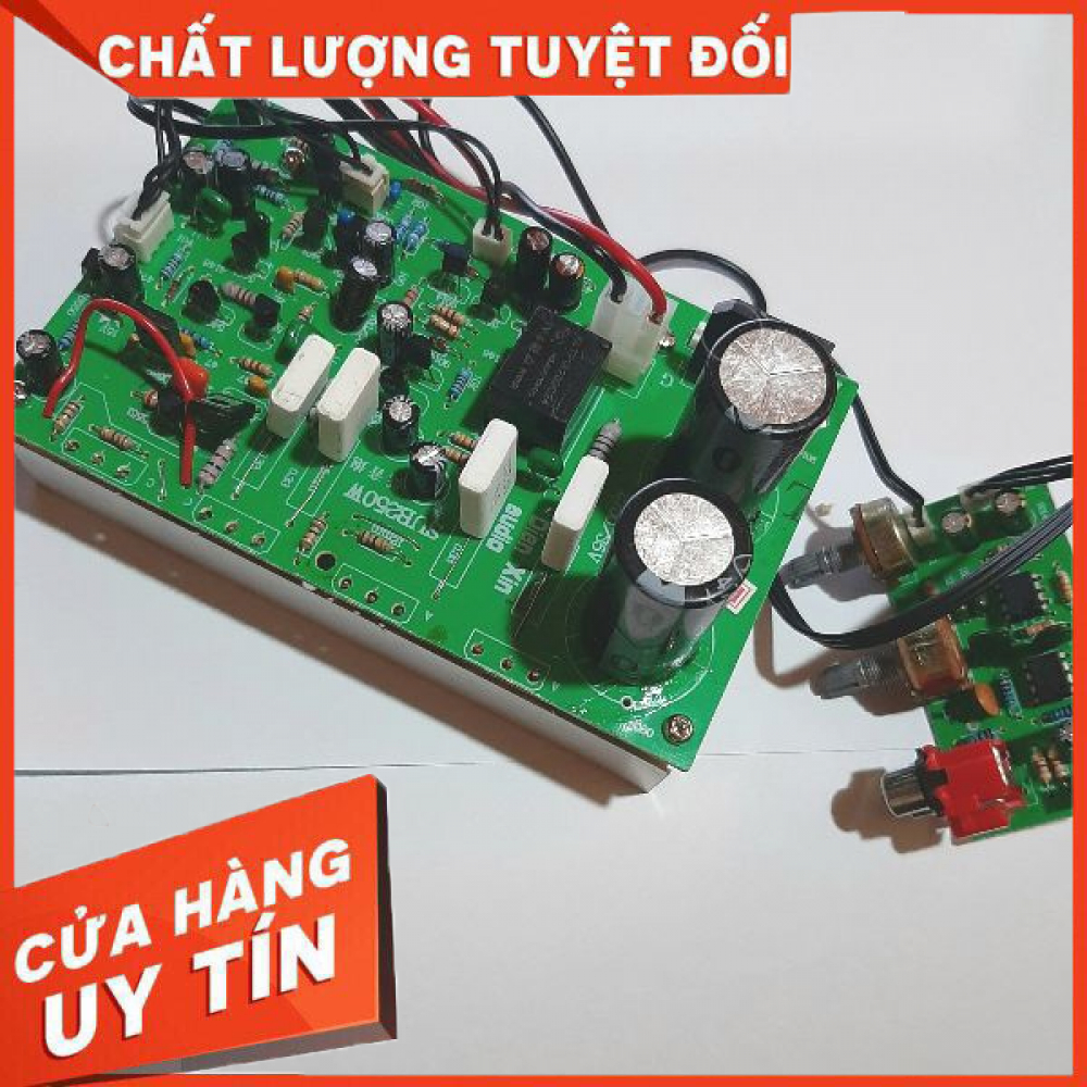 Mạch sub điện 2 sò - mạch siêu trầm ( chưa nguồn)