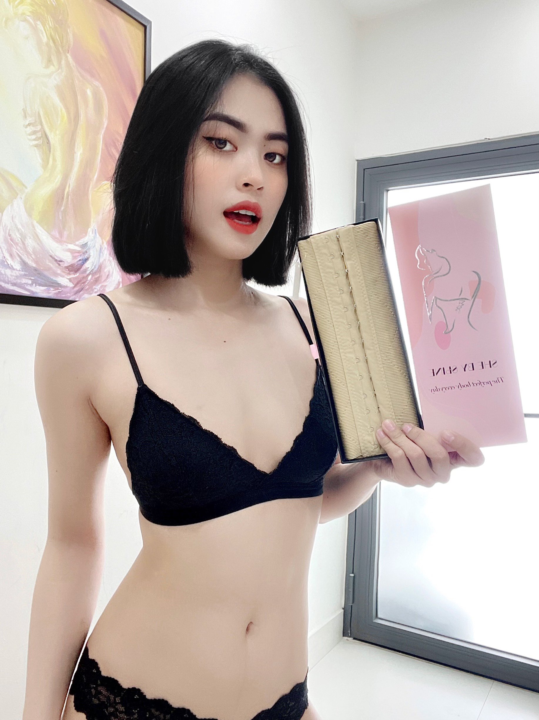 Đai nịt bụng định hình eo thon siêu phẩm She by sline