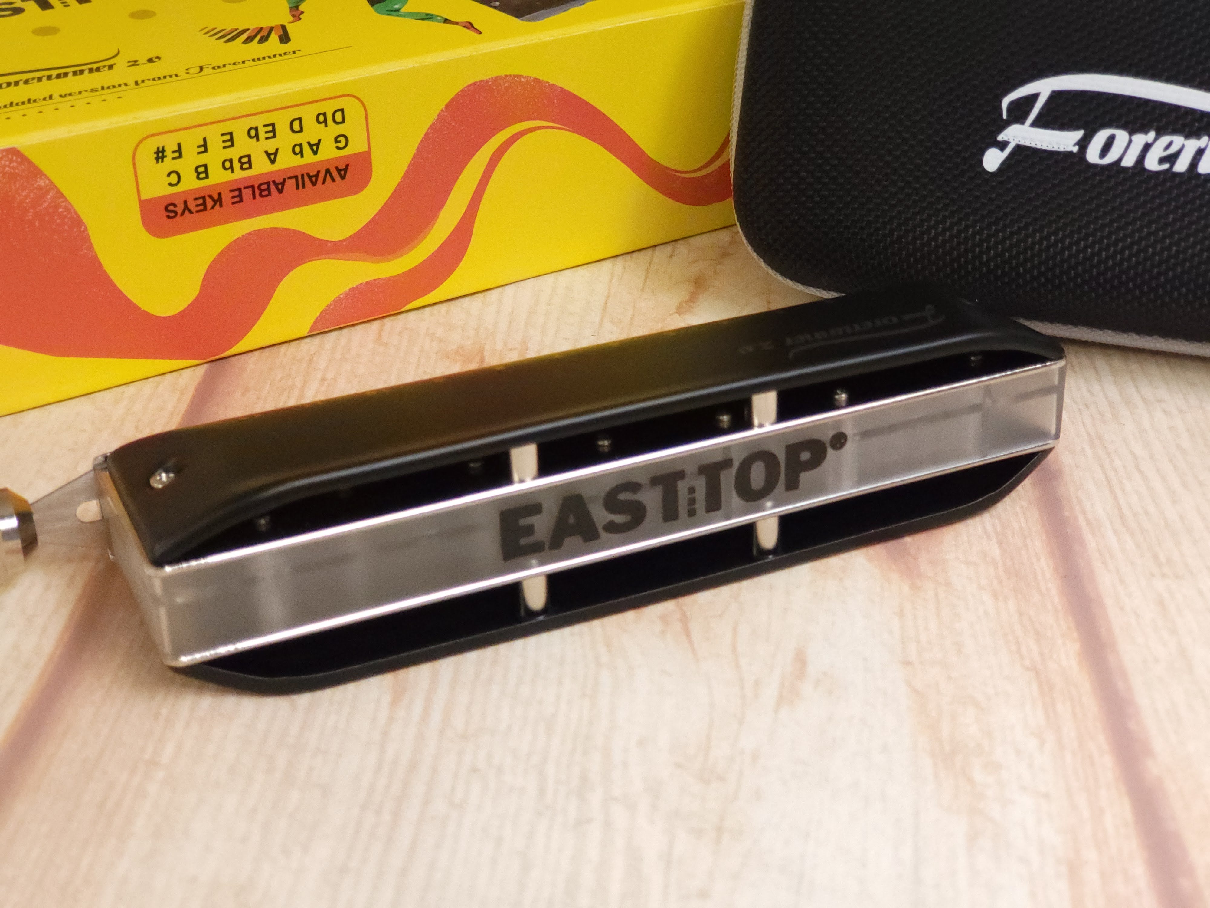 Kèn harmonica chromatic Easttop Forerunner 2.0 No Valves