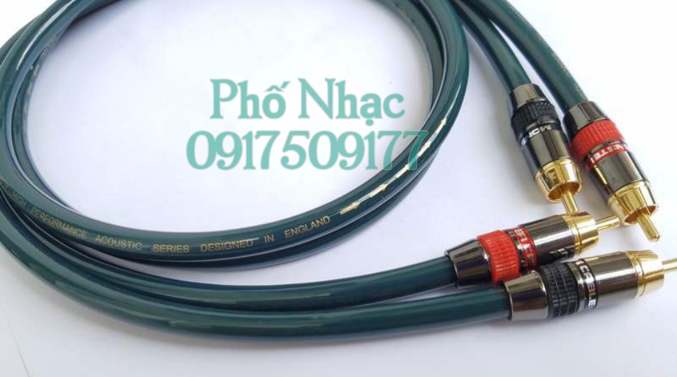 Cặp dây AV hoa sen 4 đầu Jack Monster xịn, chống nhiễu chống ù siêu tốt - Cặp dây tín hiệu AV cao cấp chất lượng đều dãi, đầu rắc loại tốt