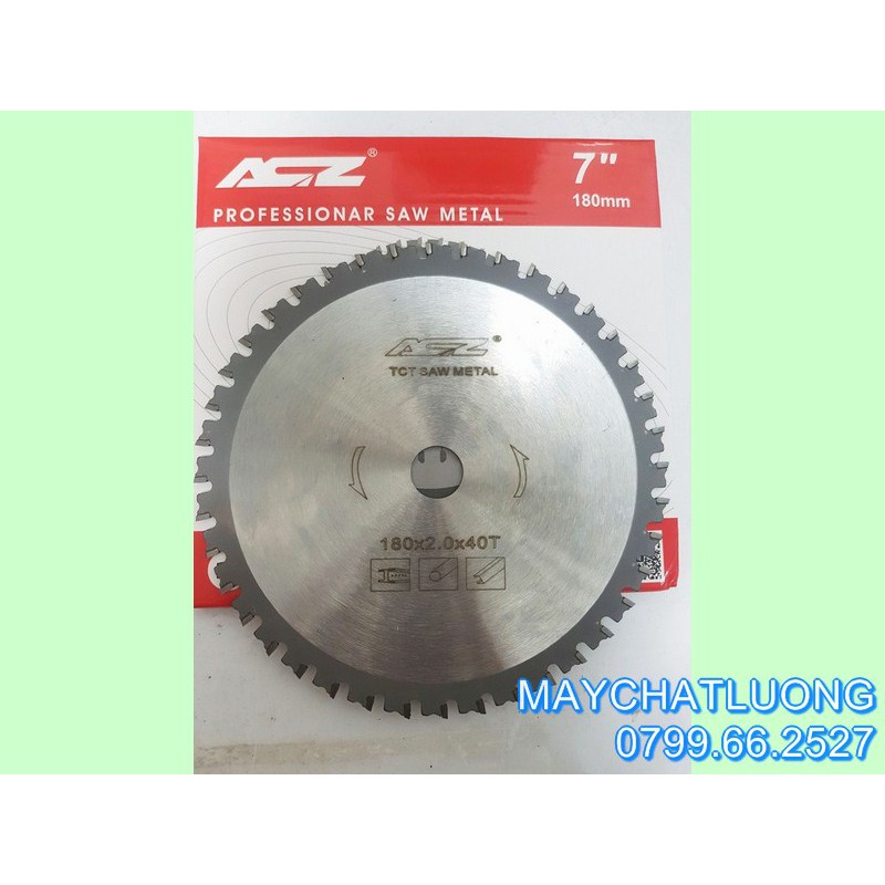 Lưỡi Cắt Sắt Hợp Kim 180Mm - Acz