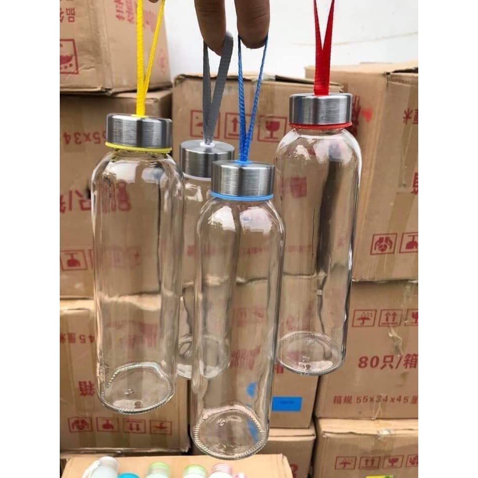 Bình đựng nước thủy tinh 500ml