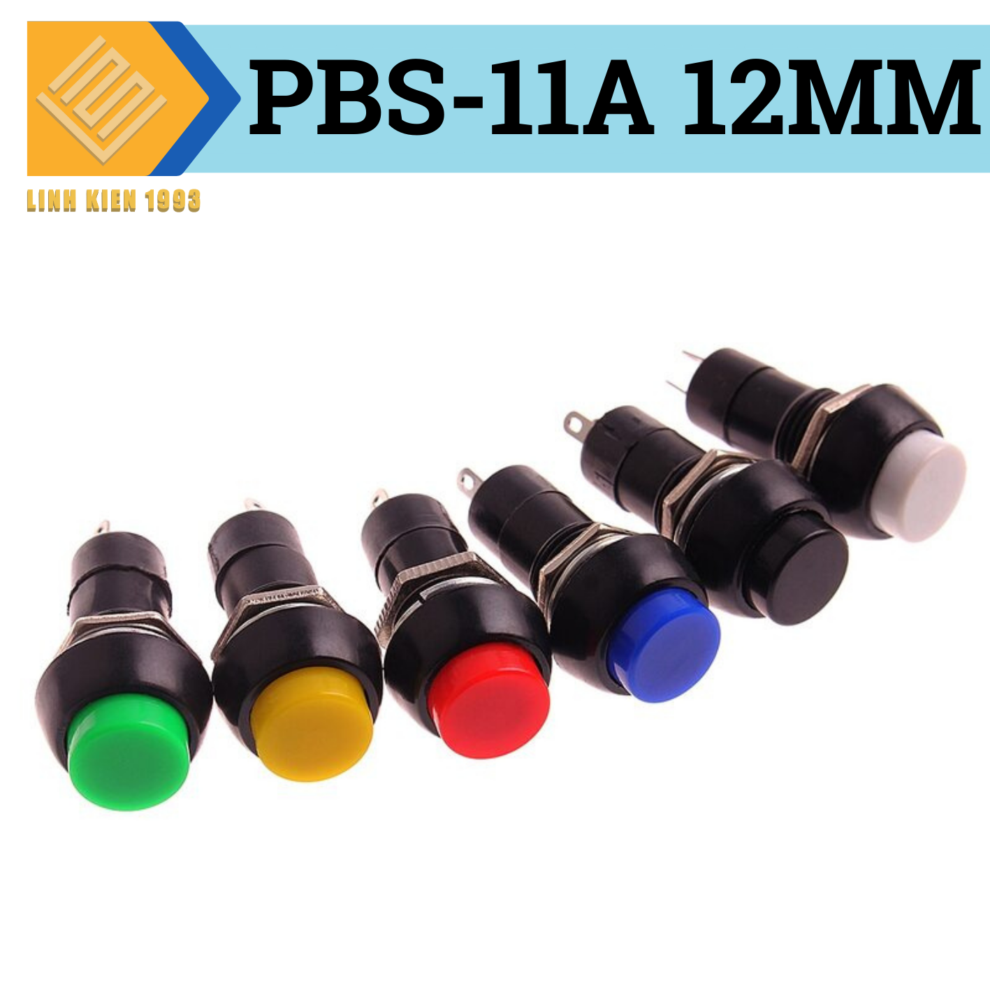 Nút nhấn PBS-11A 12MM