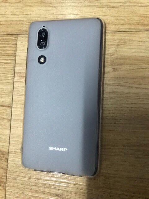 SHARP Aquos S2 - Ốp lưng Trắng + Dán Cường lực full màn hình
