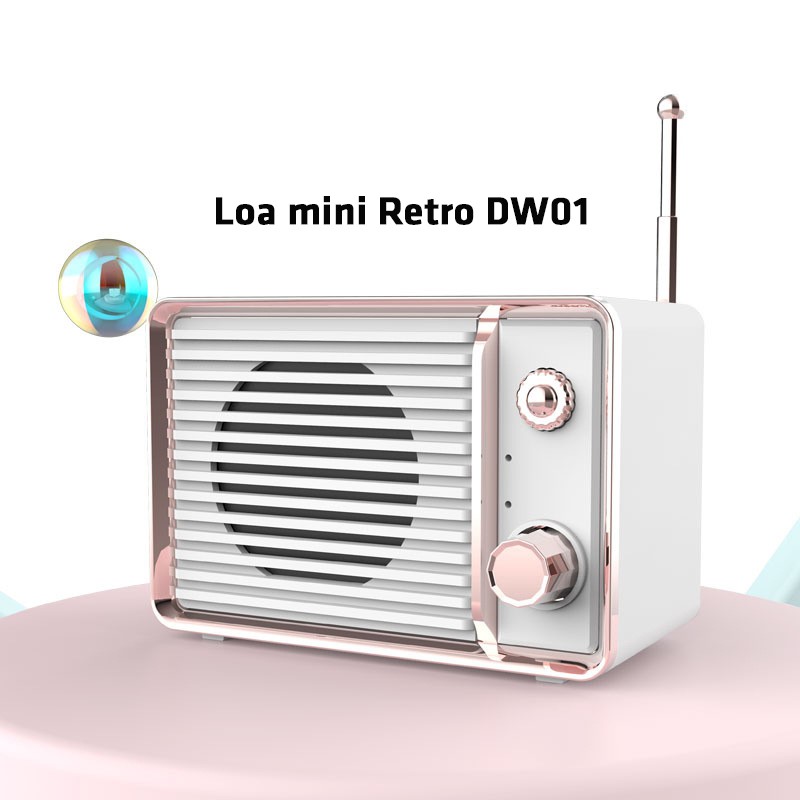 Loa bluetooth mini DW01, bluetooth 5.0 phiên bản 2020, hifi