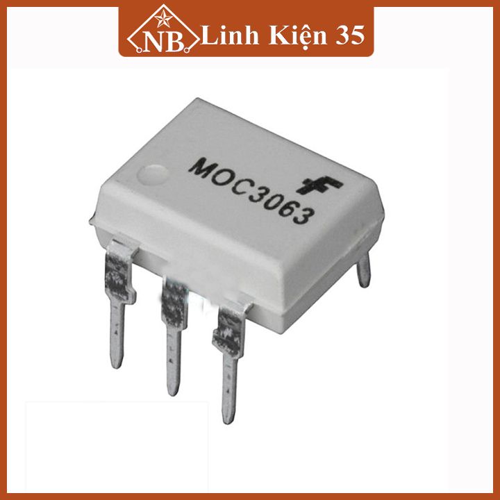 IC cách ly quang MOC3063 chân cắm DIP-6