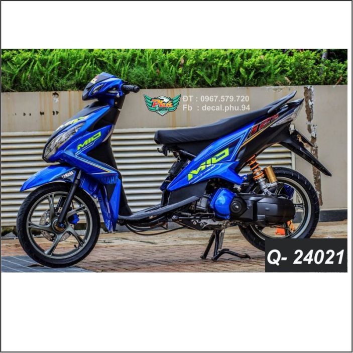 Tem rời Luvias Mio Xanh (X)