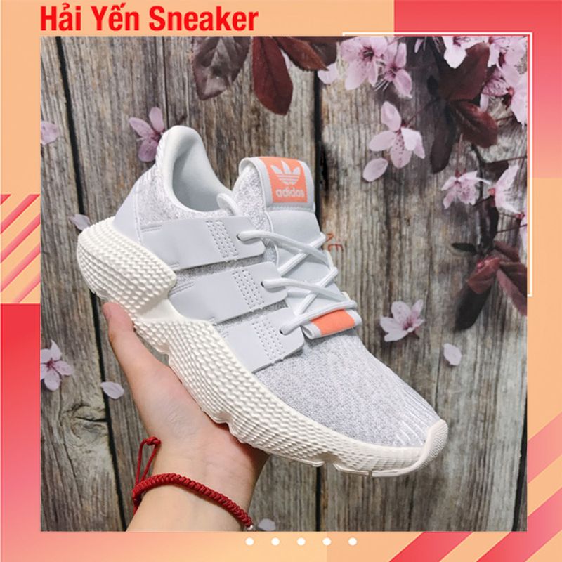 giày sneaker Prophere trắng cam - Giày nam - Giày nữ