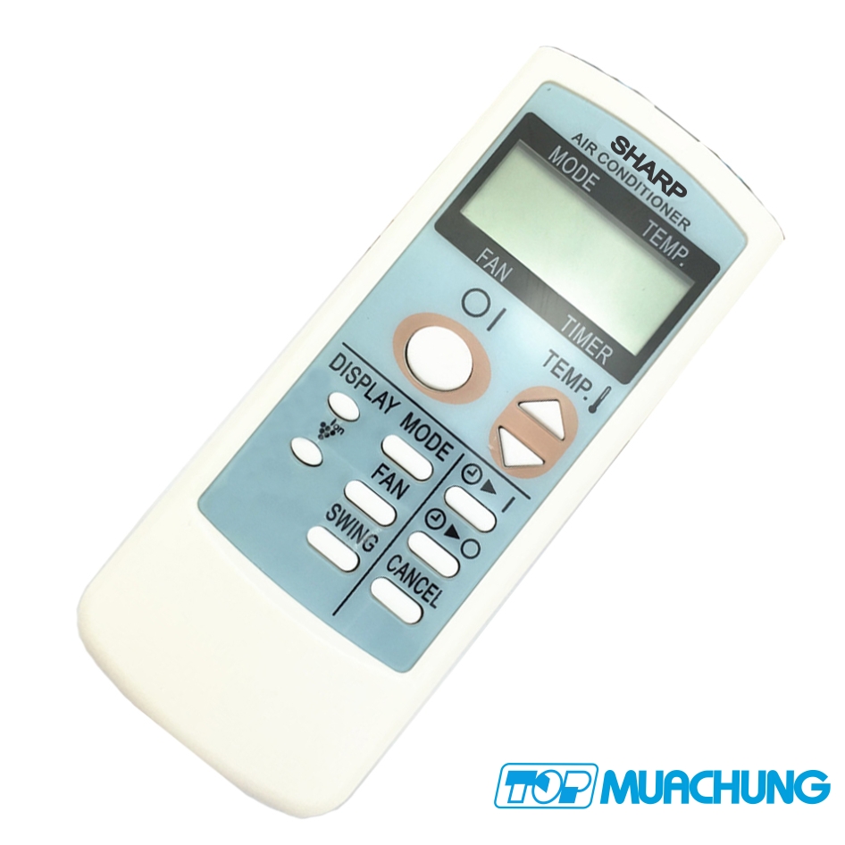Remote cho máy lạnh 1 và 2 chiều SHARP (Có ion)