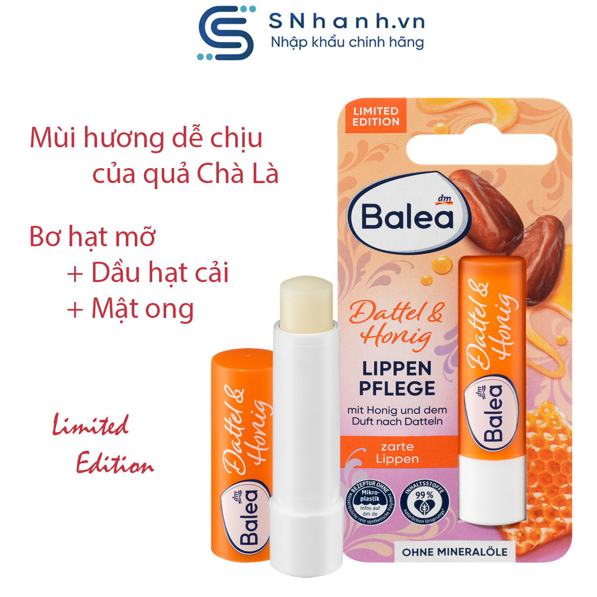German Balea Lip Balm 4.8g
