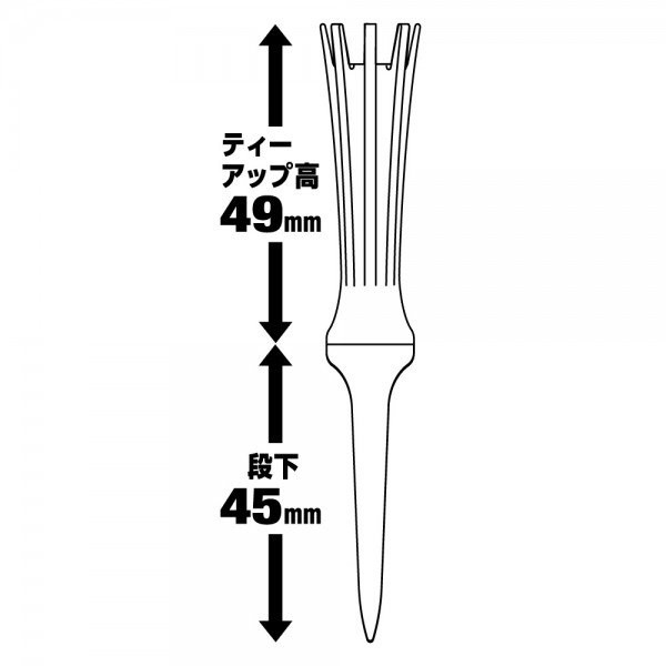 Tee Golf Daiya Aero Spark