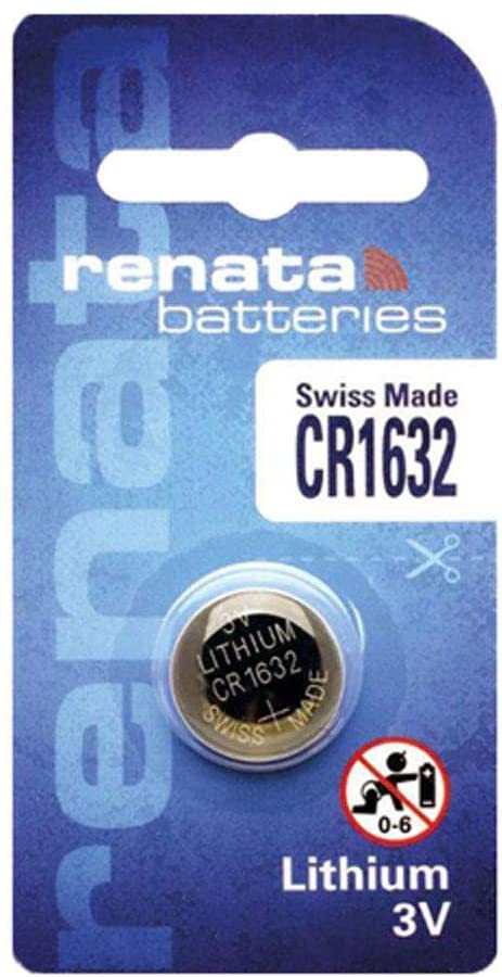 Pin nút Thụy Sỹ RENATA CR1632 3V Made in Swiss (Loại tốt - Giá 1 viên)