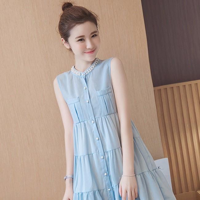 Đầm xòe đính ngọc