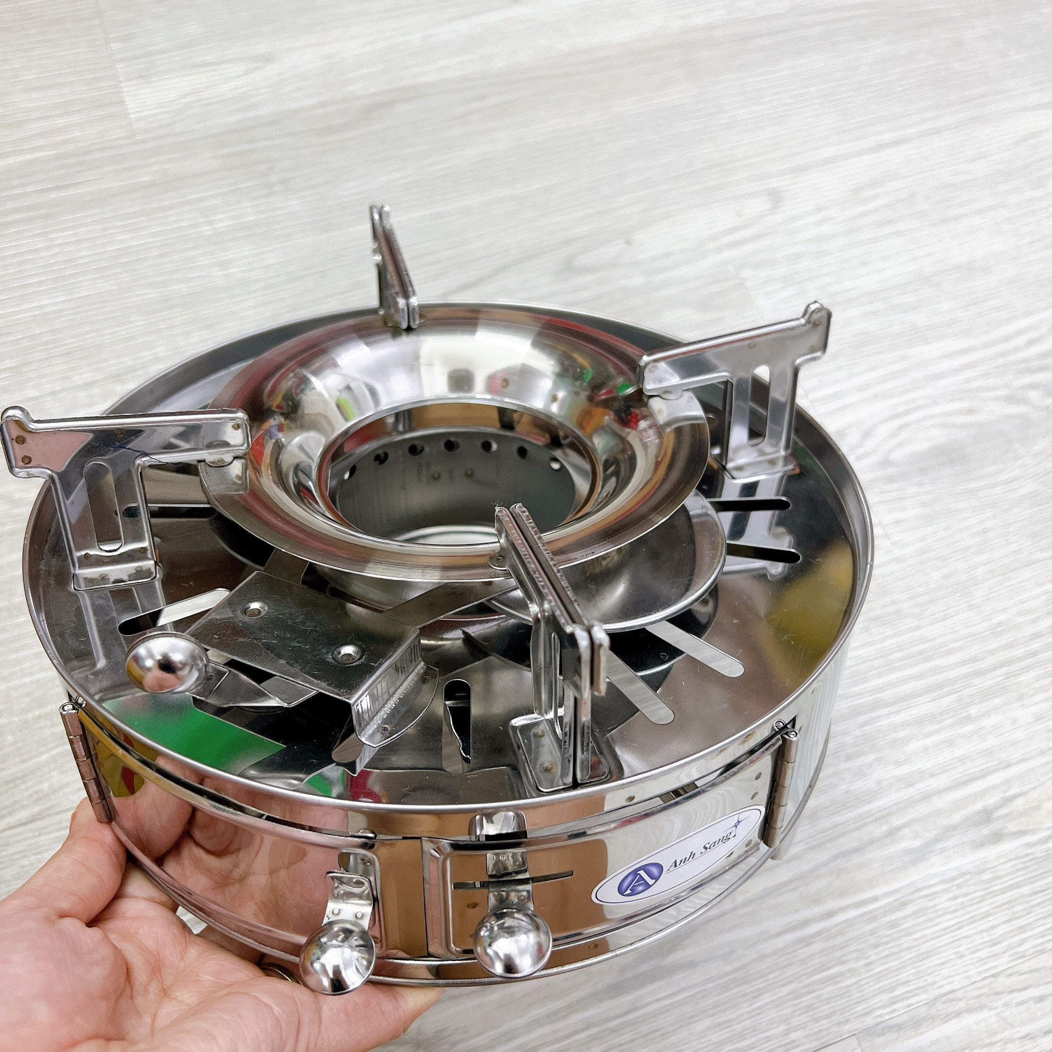 Bếp cồn tròn cao cấp Ánh Sáng