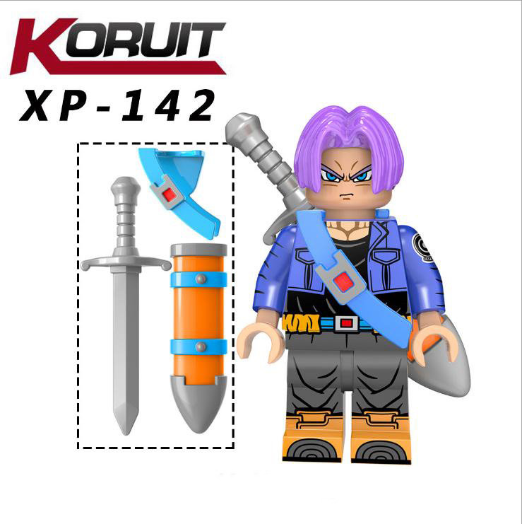 Đồ chơi lắp ráp Mini Figure  Nhân Vật DRAGONBALL-TRUNKS full set XP-142