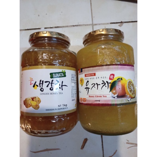MẬT ONG GỪNG / CHANH/ SÂM HÀN QUỐC NHẬP KHẨU