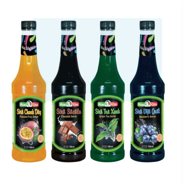 Siro Mama Rosa chai 700ml - Đủ hương vị